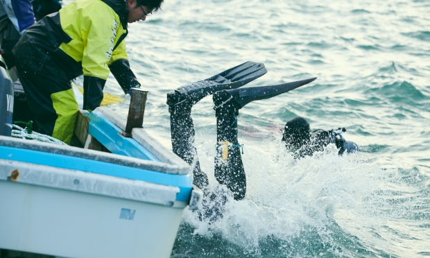 自然を相手に、悩むことはしない。飄々と答える勝ち狩もん。